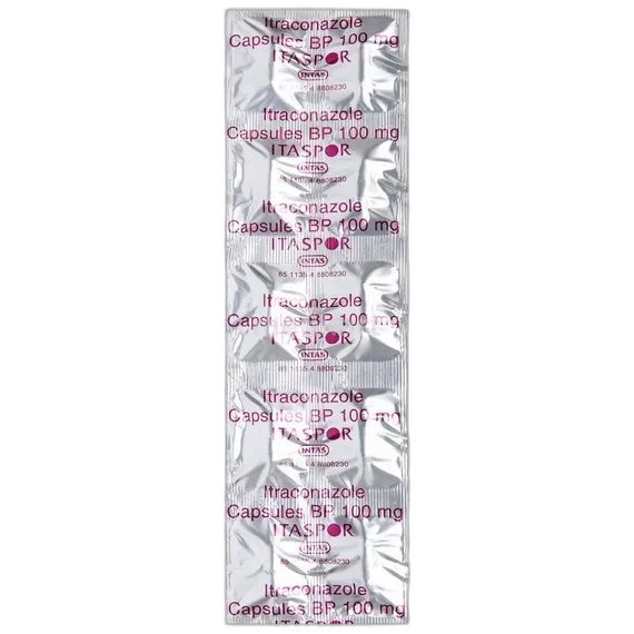 itaspor 100mg capsule 10's